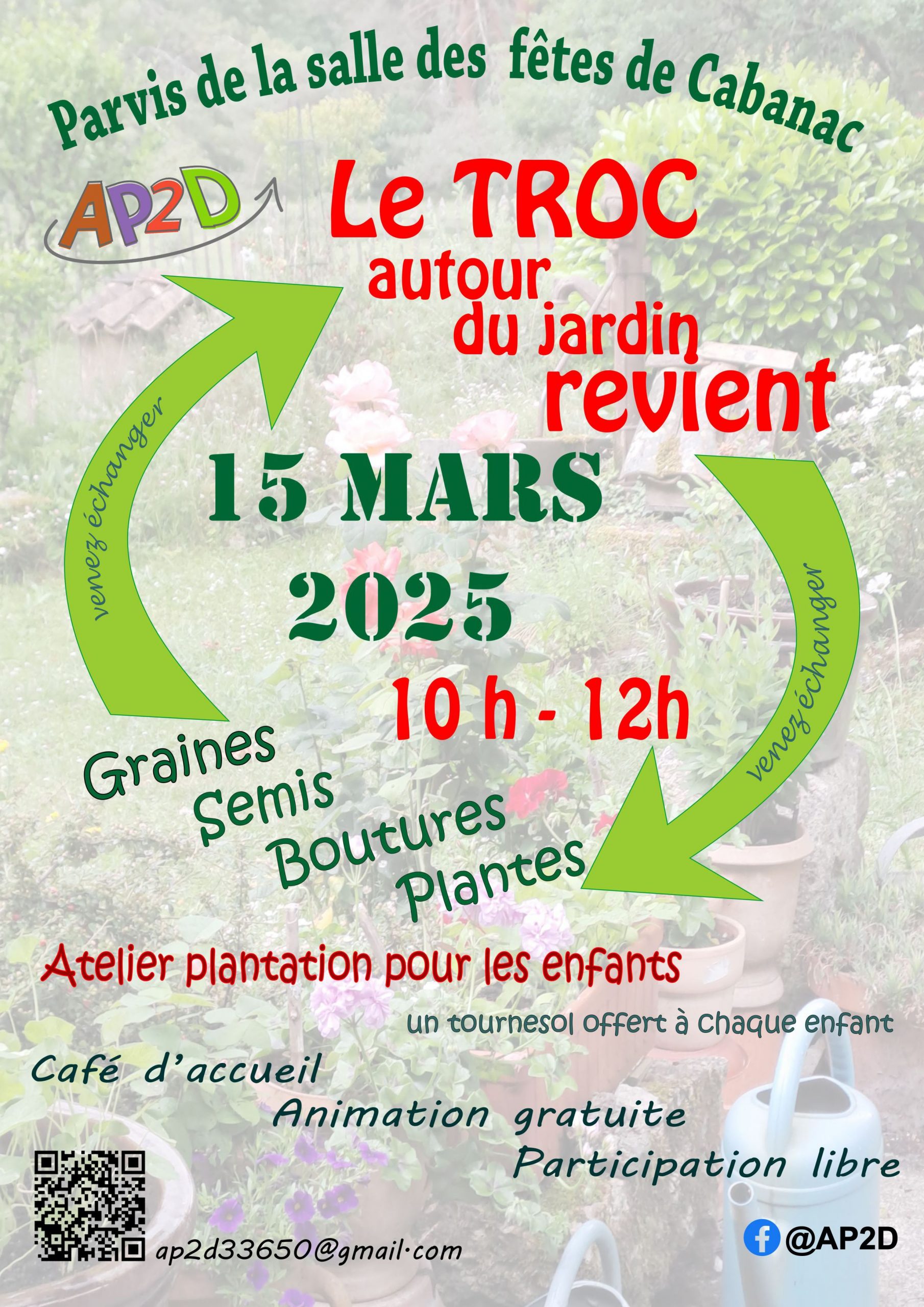 Troc autour du jardin