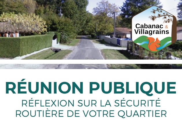 Réunion publique - Sécurité routière