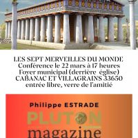 Conférence "Les sept merveilles du monde"